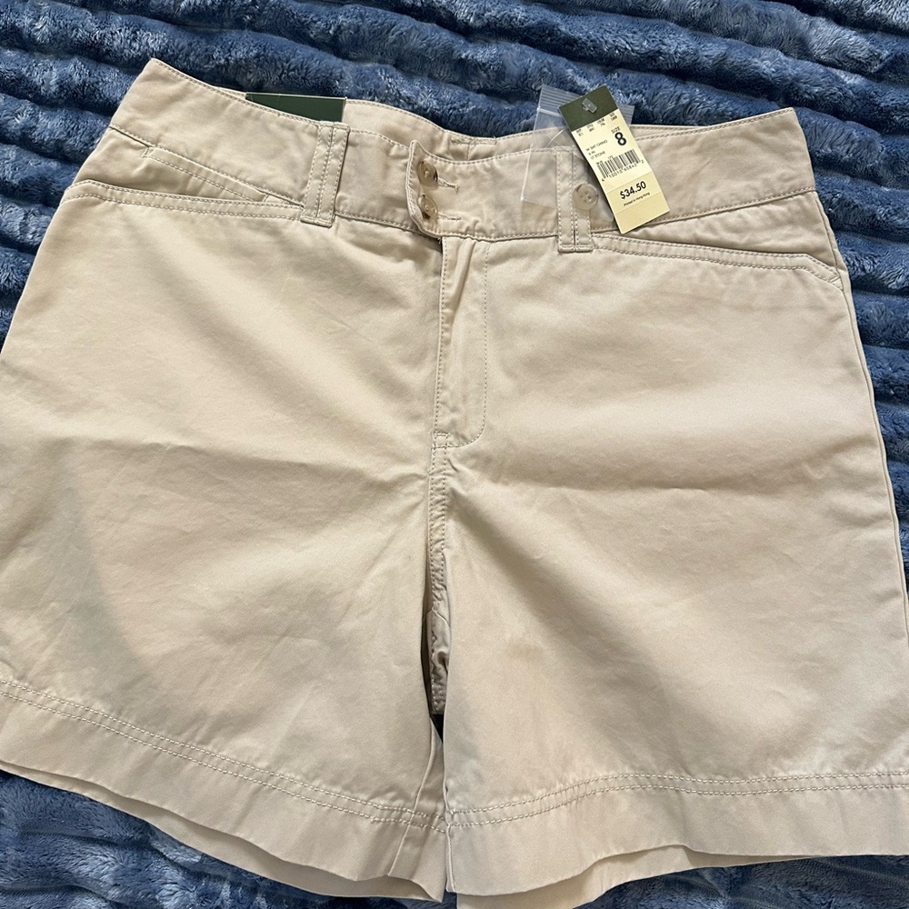 Eddie Bauer Women's Tan Bermudas